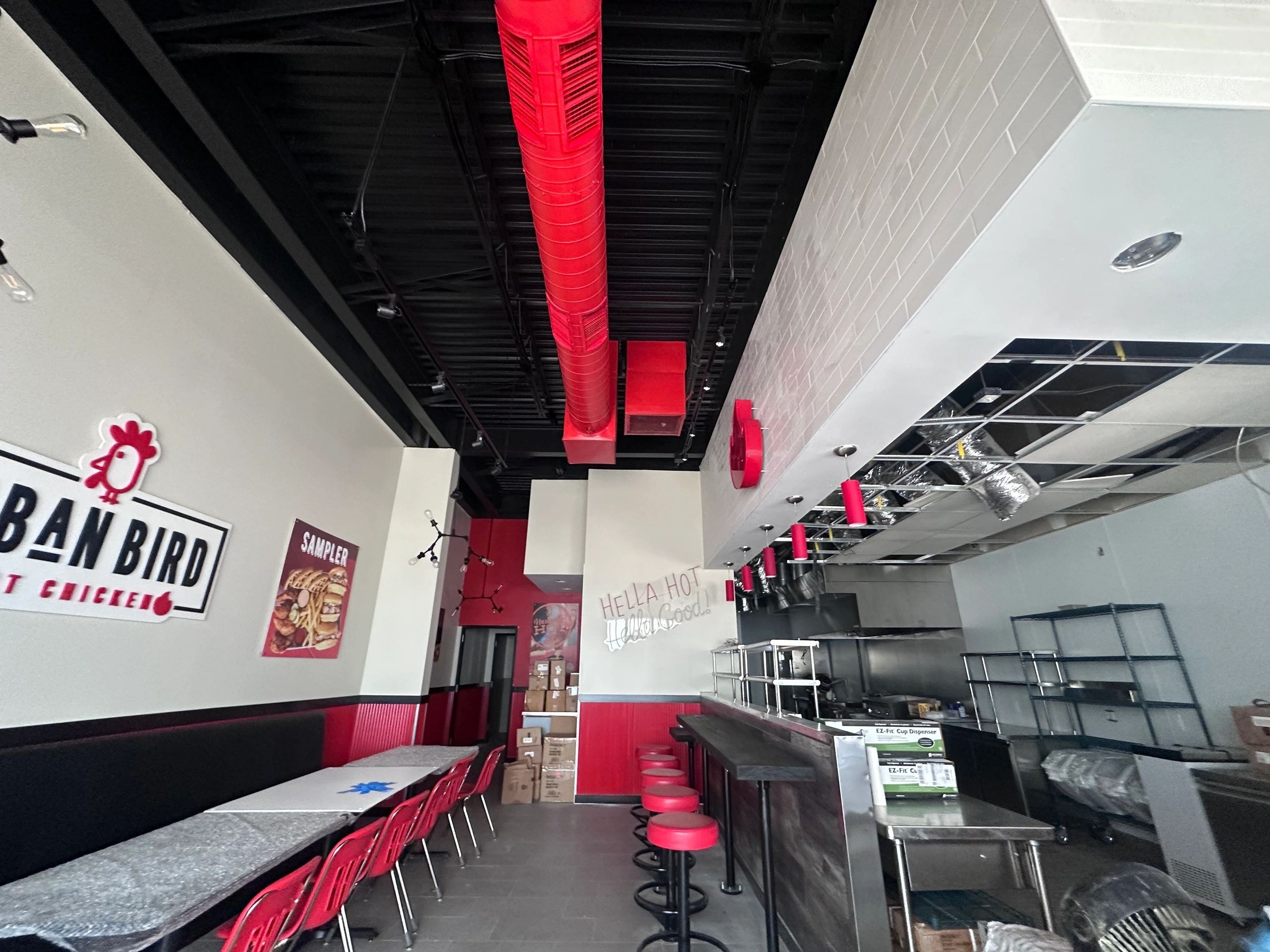 Commercial renovation build out